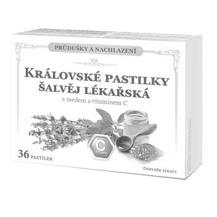 Královské pastilky Šalvěj 36ks